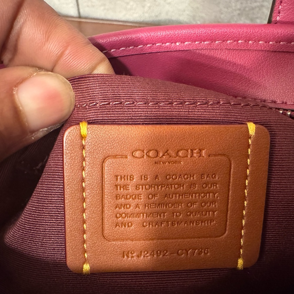 Coach City Mini Tote Bag - Picture 5 of 5